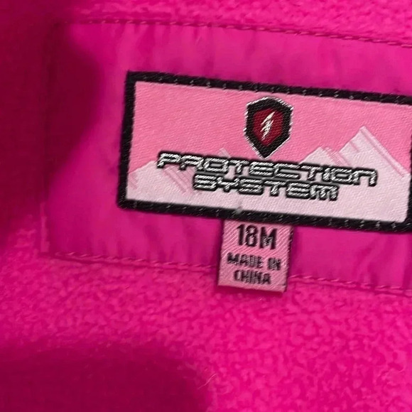 Protection system coats baby girls 2 pieces - Picture 3 of 9